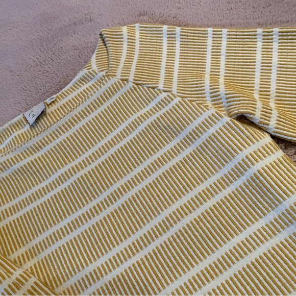 Anthropologie POSTMARK trendsetter top in yellow . size S - Picture 4 of 5